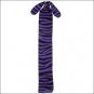 PURPLE ZEBRA TOUGH-1 WESTERN HORSE TACK GROOMING PRINTED LYCRA TAIL BAG