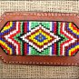 HILASON WESTERN LEATHER HORSE BRIDLE HEADSTALL BREAST COLLAR TAN BEADED INLAY