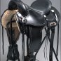TO109BK-F HILASON TREELESS WESTERN TRAIL PLEASURE RIDING BARREL RACING SADDLE 17