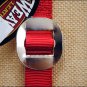 WEAVER RED NYLON TACK HORSE TRAILER TIE NICKEL PLATED HARDWARE