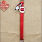 WEAVER RED NYLON TACK HORSE TRAILER TIE NICKEL PLATED HARDWARE