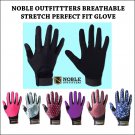 NOBLE OUTFITTERS WOMENS RIDING PERFECT FIT SUREGRIP GLOVE