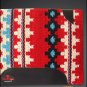 MADE IN USA FE351F- 34x40 HILASON WESTERN SHOW WOOL SADDLE BLANKET PAD RED
