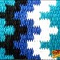 MADE IN USA FE253 HILASON WESTERN WOOL FELT SADDLE BLANKET PAD TEAL BLACK WHITE