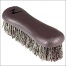 HORZE WESTERN HORSE SOFT GRIP DANDY BRUSH SHORT BRISTLE BROWN