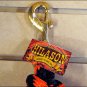 HILASON WESTERN TACK HORSE POLY PROPYLENE SOFT ROPE LEAD ORANGE BLACK