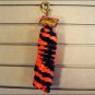 HILASON WESTERN TACK HORSE POLY PROPYLENE SOFT ROPE LEAD ORANGE BLACK