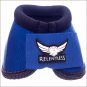MEDIUM BLUE RELENTLESS TREVOR BRAZILE HORSE 2 FRONT LEG SPORT 2 BELL BOOT SET