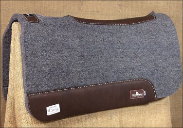 30X32 CLASSIC EQUINE HORSE 3/4" WOOL FELT SADDLE PAD