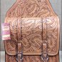 BH102F- HILASON WESTERN LEATHER COWBOY TRAIL RIDE HORSE SADDLE BAG