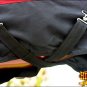 68" HILASON 1200D WINTER WATERPROOF 400GSM POLY TURNOUT HORSE BLANKET RED