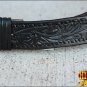 HS202BK HILASON BLACK HANDMADE WESTERN WORK LEATHER MEN GUN HOLSTER BELT
