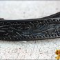 HS202BK HILASON BLACK HANDMADE WESTERN WORK LEATHER MEN GUN HOLSTER BELT