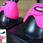 F2 LRG TOUGH 1 NO TURN QUICK WRAP EXTREME VENTED NEOPRENE HORSE BELL BOOTS PINK