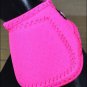 F2 LRG TOUGH 1 NO TURN QUICK WRAP EXTREME VENTED NEOPRENE HORSE BELL BOOTS PINK