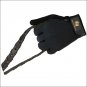 08 SIZE HERITAGE SUMMER TRAINER HORSE RIDING EQUESTRIAN GLOVE LEATHER BLACK