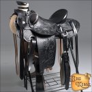 W90BK-F HILASON BIG KING SERIES WESTERN WADE RANCH ROPING COWBOY TRAIL SADDLE 16