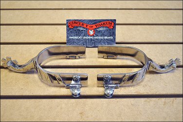SILVER ACCENT SHOW SPUR BY CIRCLE Y