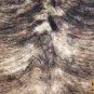 HS1177-F HILASON HAIR ON LEATHER PURE BRAZILIAN COWHIDE SKIN RUG CARPET NATURAL