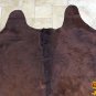 HS1179-F HILASON HAIR ON LEATHER PURE BRAZILIAN COWHIDE SKIN RUG CARPET NATURAL