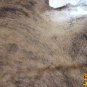 HS1180-F HILASON HAIR ON LEATHER PURE BRAZILIAN COWHIDE SKIN RUG CARPET NATURAL