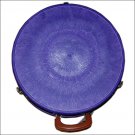 MEDIUM HILASON PURPLE MOLDED HEAVY DUTY ABS ROPE CAN WESTERN HORSE TACK