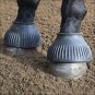 X LARGE PROFESSIONAL CHOICE HIGH NECK HORSE LEG RUBBER BELL BOOTS BLACK PAIR