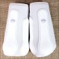 MEDIUM WHITE CLASSIC EQUINE WESTERN HORSE TACK PRO TECH FRONT BOOTS