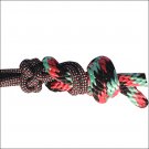 PROFESSIONAL CHOICE DURABLE HORSE NYLON ROPE HALTER W/ MATCHING LEAD CORAL MINT