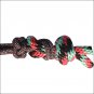 PROFESSIONAL CHOICE DURABLE HORSE NYLON ROPE HALTER W/ MATCHING LEAD CORAL MINT