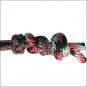 PROFESSIONAL CHOICE DURABLE HORSE NYLON ROPE HALTER W/ MATCHING LEAD CORAL MINT