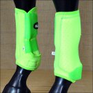 LARGE TOUGH 1 FRONT LEG EXTREME VENTED SPORTS MEDICINE HORSE SPLINT BOOTS ZEBRA