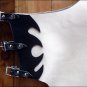 500 WESTERN MEDIUM JUNIOR CHILD RODEO BRONC BULL RIDING SHOW SMOOTH LEATHER CHAP