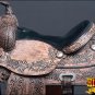 DF202RO 16" HILASON WIDE GULLET DRAFT WESTERN TRAIL ENDURANCE HORSE SADDLE