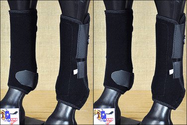 F02 MED TOUGH1 FRONT REAR LEG EXTREME VENTED SPORTS MEDICINE HORSE SPLINT BOOTS
