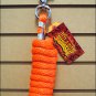 NEON ORANGE HORSE TACK BRAIDED POLY LEAD ROPE W/ BUFFALO SNAP SOLID 5/8 X 9