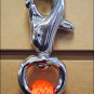 NEON ORANGE HORSE TACK BRAIDED POLY LEAD ROPE W/ BUFFALO SNAP SOLID 5/8 X 9