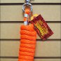 NEON ORANGE HORSE TACK BRAIDED POLY LEAD ROPE W/ BUFFALO SNAP SOLID 5/8 X 9