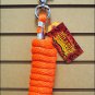 NEON ORANGE HORSE TACK BRAIDED POLY LEAD ROPE W/ BUFFALO SNAP SOLID 5/8 X 9