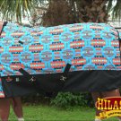 69" HILASON 1200D WATERPROOF HORSE WINTER SHEET SOUTH WEST AZTEC TRIBAL