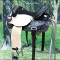 TT801BK-F HILASON WESTERN FLEX TREE BARREL RACING TRAIL RIDING HORSE SADDLE 17"