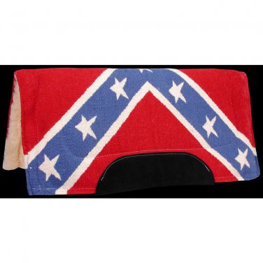 TOUGH 1 HORSE SADDLE LINING THICK HEAVY LEATHERS WOOL FLEECE BLANKET REBEL DESIG