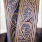 20 inch JUSTIN BROWN LEATHER GIRL'S TROPHY WESTERN BELT WITH OVAL BUCKLE
