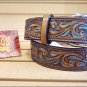 48" HILASON HAND MADE HEAVY DUTY BUFFALO HIDE LEATHER STICHED GUN HOLSTER BELT