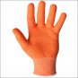 NOBLE OUTFITTERS TRUE FLEX RIGHT HAND COTTON ROPING GLOVES ORANGE PINK