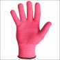 NOBLE OUTFITTERS TRUE FLEX RIGHT HAND COTTON ROPING GLOVES ORANGE PINK
