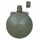 FOX OUTDOOR GI PLASTIC ROUND 2 QT. CANTEEN WATER BOTTLE OLIVE DRAB