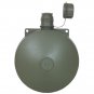 FOX OUTDOOR GI PLASTIC ROUND 2 QT. CANTEEN WATER BOTTLE OLIVE DRAB