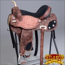 TT203MRO HILASON FLEX-TREE BARREL RACING TRAIL RIDING WESTERN SADDLE 14 15 16 17
