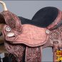 TT203MRO HILASON FLEX-TREE BARREL RACING TRAIL RIDING WESTERN SADDLE 14 15 16 17